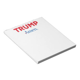 Bloc De Notas Trump Amen