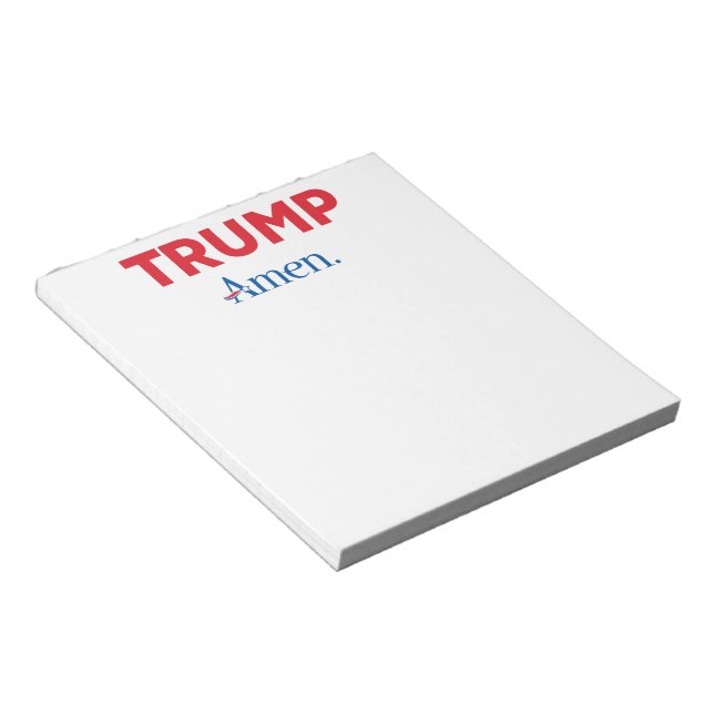 Bloc De Notas Trump Amen (Lado Derecho)