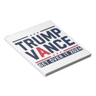 Bloc De Notas Trump Ganó Elección 2024 Presidente Trump Vance