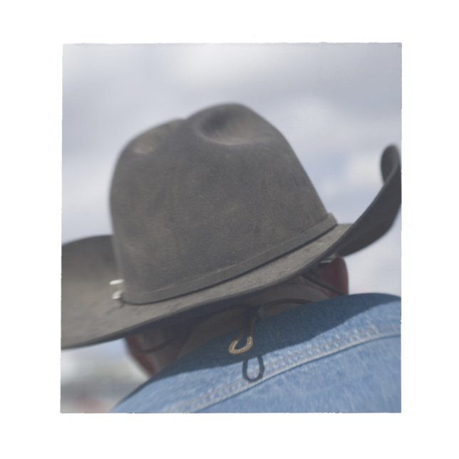 Bloc De Notas Tucson, Arizona. Gorras de vaqueros en uso en (Frente)