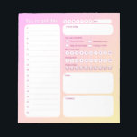 Bloc De Notas Ultimate Wellness Planner with Daily Schedule<br><div class="desc">Take control of your day with the Ultimate Wellness Planner – Daily Schedule Edition! Designed for focused planning and balanced living, this planner lets you organize your schedule from 6:00 to 22:00, track priorities, plan tomorrow, and jot down notes. Stay mindful of your wellbeing with sections for sleep, energy, water...</div>