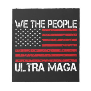 Bloc De Notas Ultra Maga Pro Trump 2024 Funny Republicano