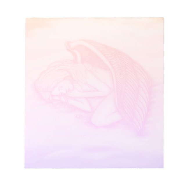 Bloc De Notas Un ángel dormido (Frente)