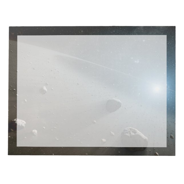 Bloc De Notas Un Cinturón De Asteroides Alrededor De La Luminosa (Frente)