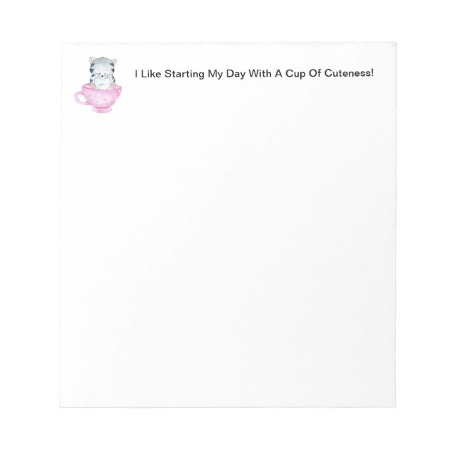 Bloc De Notas Un Gatito De Bondad (Frente)