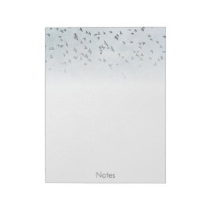 Bloc De Notas Un rebaño de aves