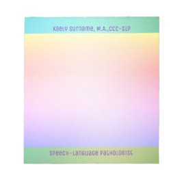 Bloc De Notas ¡Un regalo increíble! Notepad del patólogo del hab