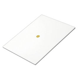 Bloc De Notas una flor verde y roja con puntos negros