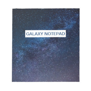 Bloc De Notas Una galaxia de estrellas en la noche Cute