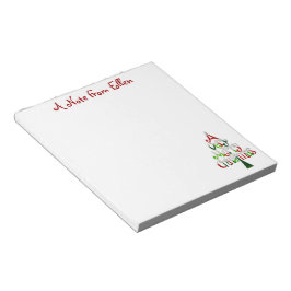 Bloc De Notas Una Navidad muy alegre