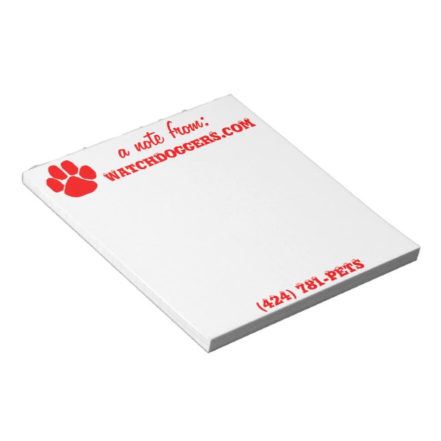 Bloc De Notas Una Nota De . ... ... (Lado Derecho)