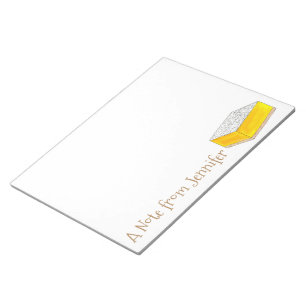 Bloc De Notas Una nota del bar personalizado de la plaza de limó