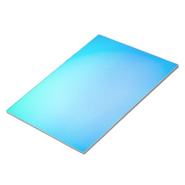 Bloc De Notas Una superficie rectangular azul gradiente