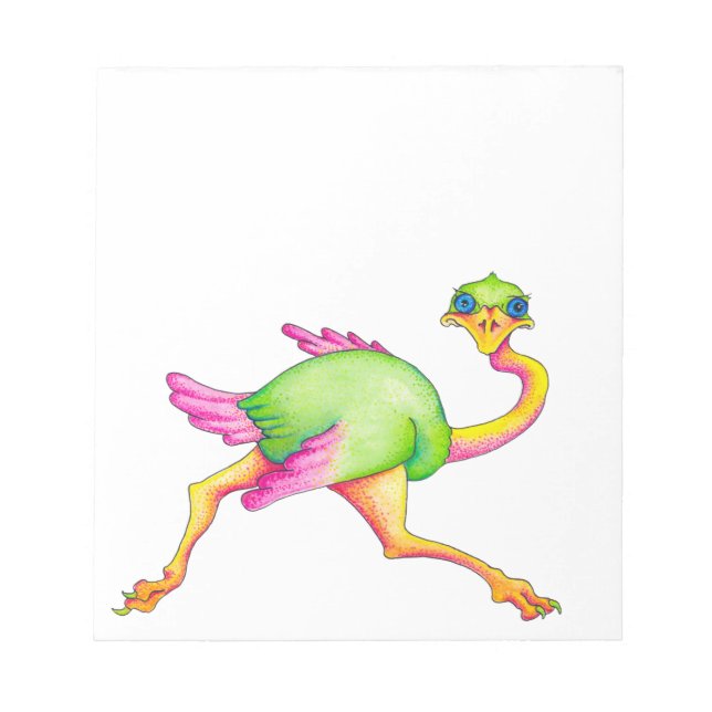 Bloc De Notas Uncommon Ostrich (Frente)