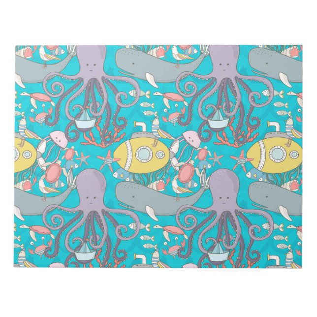 Bloc de notas UNDER THE SEA (Frente)