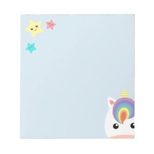 Bloc De Notas Unicorn & Stars