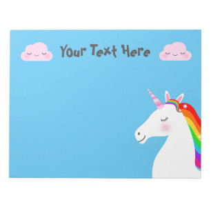 Bloc De Notas Unicornio