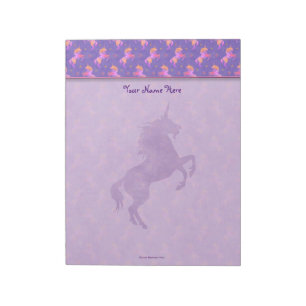 Bloc De Notas Unicornios rosados