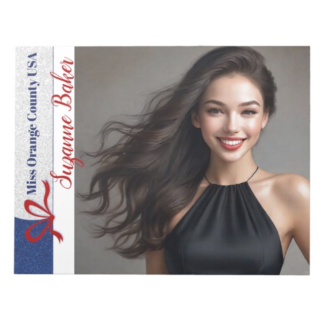 Bloc De Notas Universal Royal - Páginas de Autografo de Pageant  (Frente)