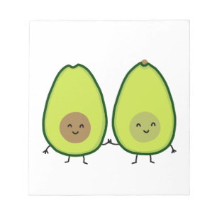 Bloc De Notas Usted es mi MITAD PERFECTA, AGUACATE