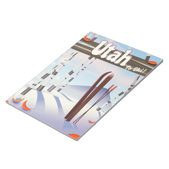 Bloc De Notas ¡Utah a esquiar! (Lado Derecho)