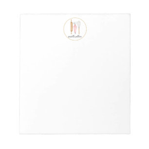 Bloc De Notas Utensilios de horneado personalizados para pastele