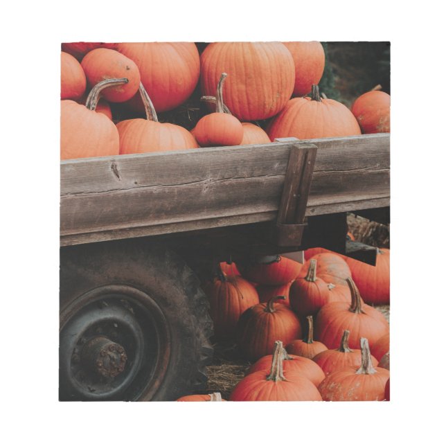 Bloc De Notas vagón de calabaza (Frente)
