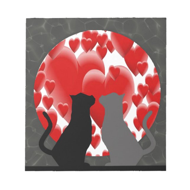 Bloc De Notas Valentine Kitties (Frente)