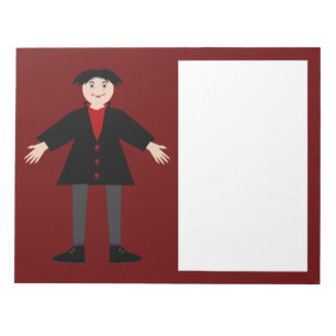 Bloc De Notas Vampiro de Cute Halloween