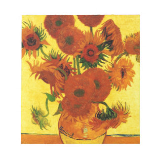 Bloc De Notas Van Gogh 15 Sunflowers