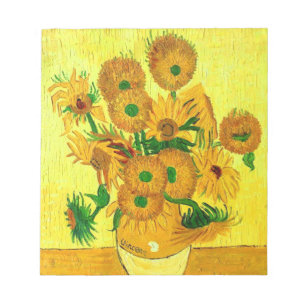 Bloc De Notas Van Gogh Sunflowers
