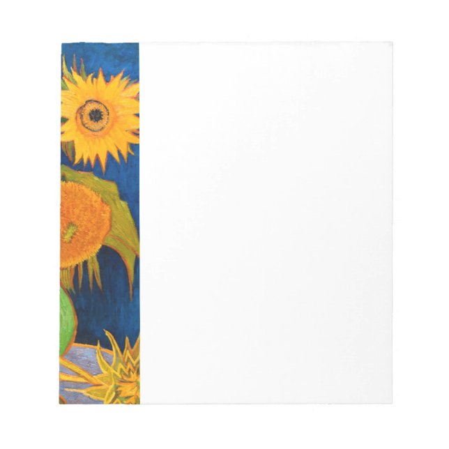 Bloc De Notas Van Gogh Sunflowers (Frente)