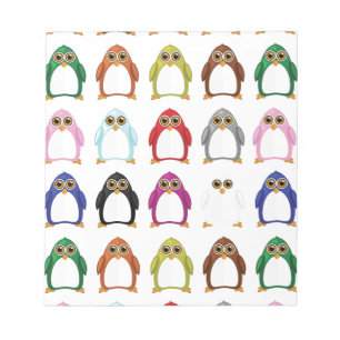 Bloc De Notas Variedad del pingüino