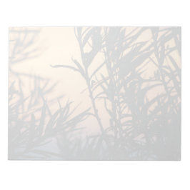 Bloc De Notas Vegetación al atardecer