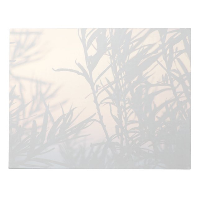 Bloc De Notas Vegetación al atardecer (Frente)