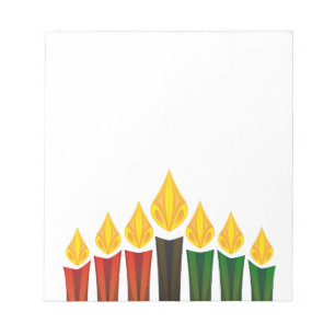 Bloc De Notas velas de kwanzaa