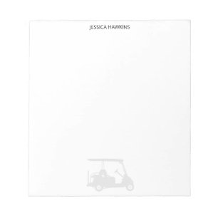 Bloc De Notas Ventilador de golf simple Carro de golf personal S