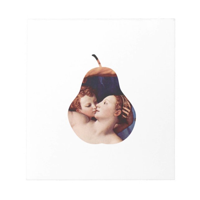 Bloc De Notas Venus Cupid Folly and Time de Bronzino Notepad (Frente)