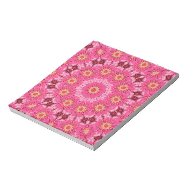 Bloc De Notas verano abstracto por todas partes (Lado Izquierdo)