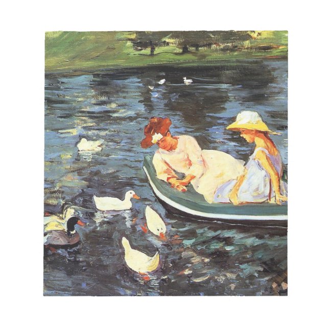 Bloc De Notas Verano (por Mary Cassatt) (Frente)