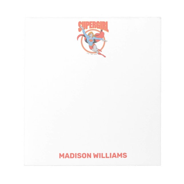 Bloc De Notas Verdadera Superchica Vintage Flying Graphic (Frente)