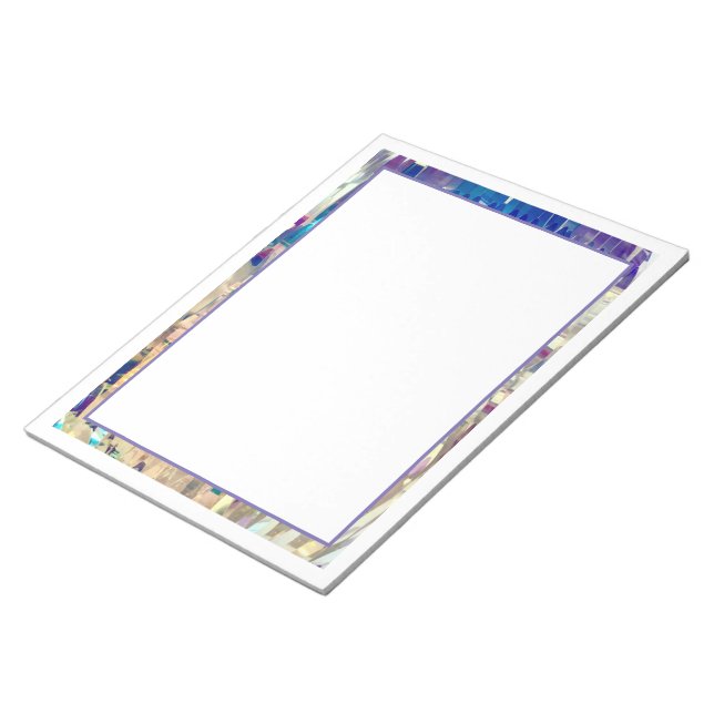 Bloc De Notas Verde azulado futurista (Lado Derecho)