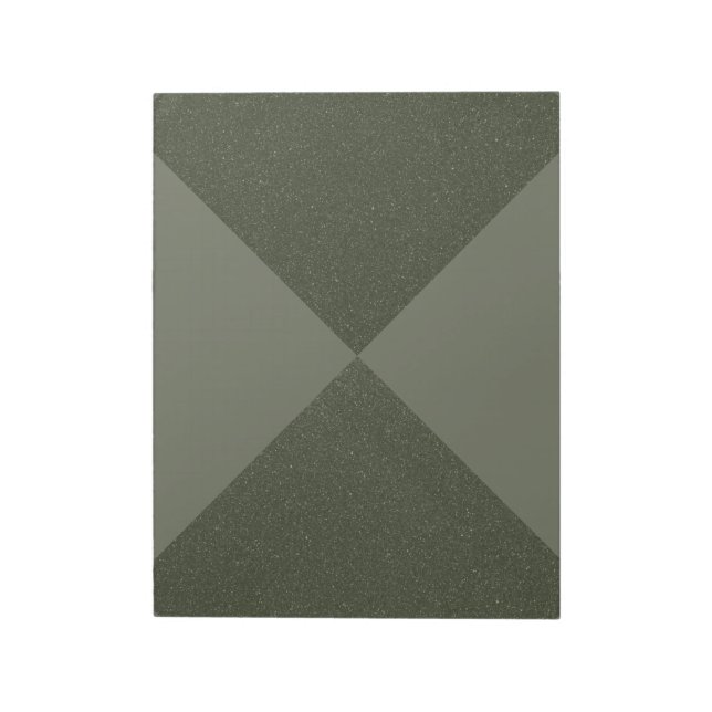 Bloc de notas verde de Diamond Moss Dividido - Per (Lado Izquierdo)