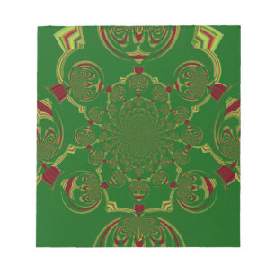 Bloc De Notas Verde vintage