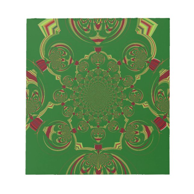 Bloc De Notas Verde vintage (Frente)