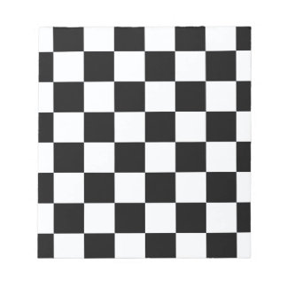 Bloc De Notas Verificadores en blanco y negro