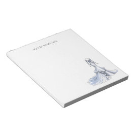 Bloc De Notas Vestido de Novia Personalizado