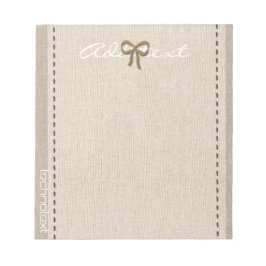 Bloc De Notas Vibe de temporada de vacaciones personalizada