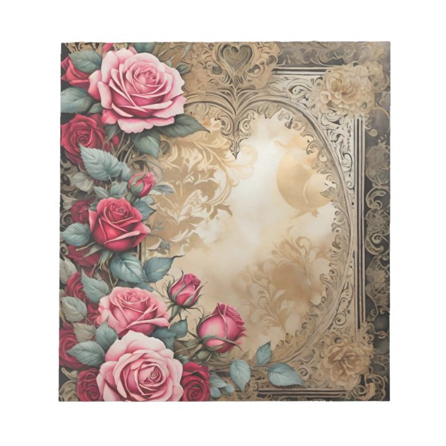 Bloc De Notas Victorian antiguo  (Frente)