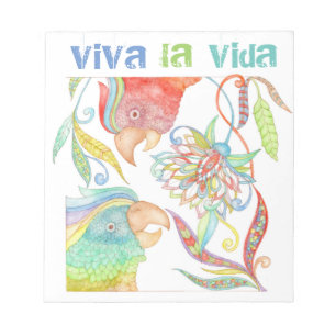 Bloc De Notas vida del la del viva elegante
